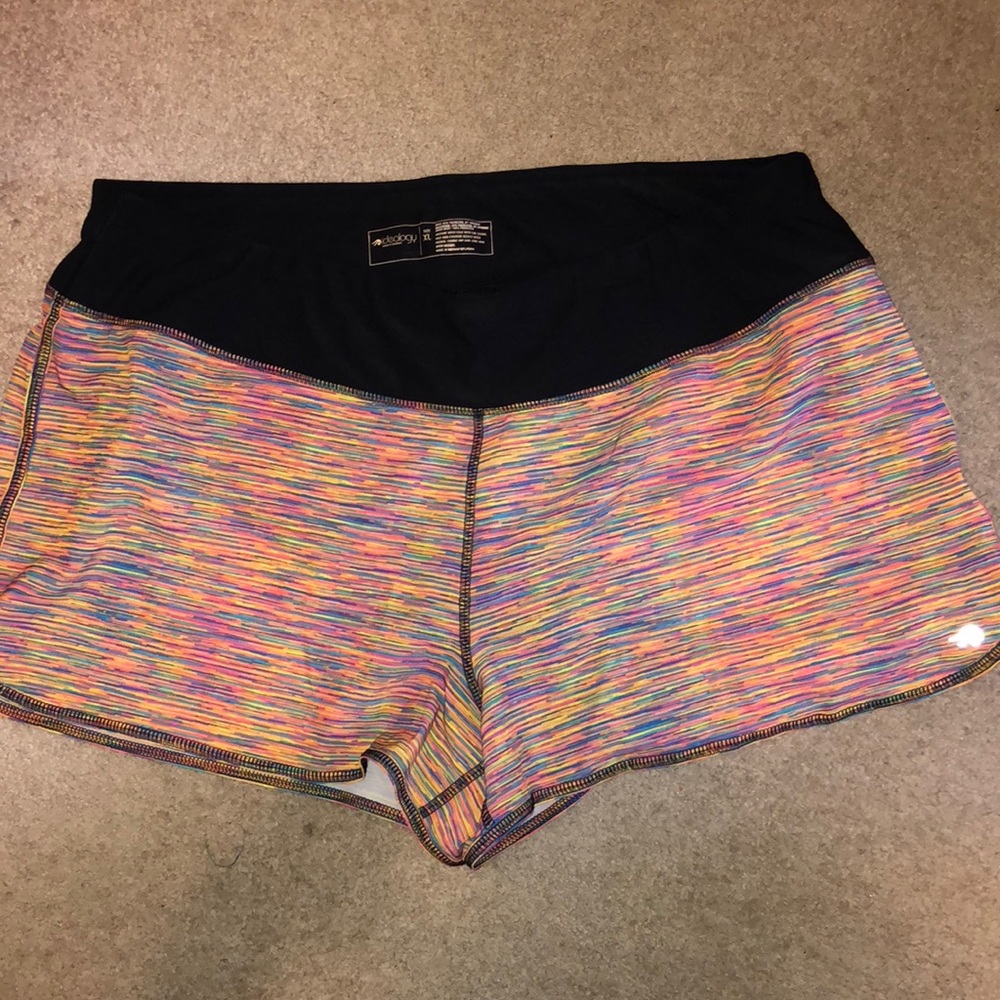 Ideology workout/sport shorts multi color XL